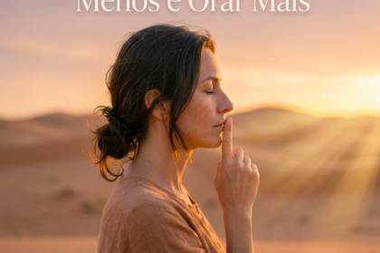 O Altar do Silêncio: A Sabedoria de Falar Menos e Orar Mais